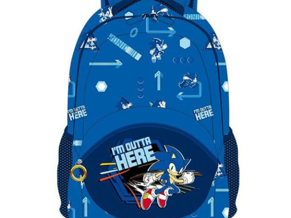Σχολική τσάντα Sonic the Hedgehog Outta Here, 42 εκ.