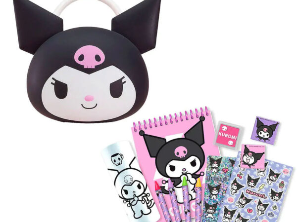 Σετ χαρτικών Kuromi 3D