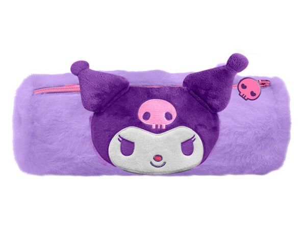 Λούτρινη κασετίνα Kuromi 22 εκ.