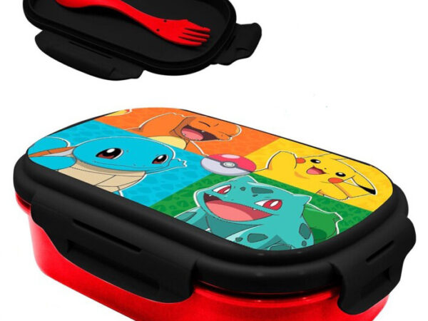Κουτί σάντουιτς Pokémon + σετ μαχαιροπίρουνων