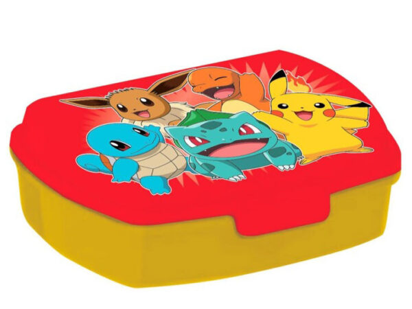 Πλαστικό κουτί σάντουιτς Ποκεμον Red