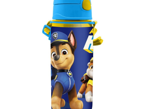 Μπουκάλι αλουμινίου Paw Patrol Duty Calls με γάντζο 600 ml