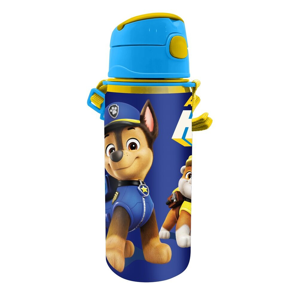 EWA19994PW Μπουκάλι αλουμινίου Paw Patrol Duty Calls με γάντζο 600 ml - Image 1