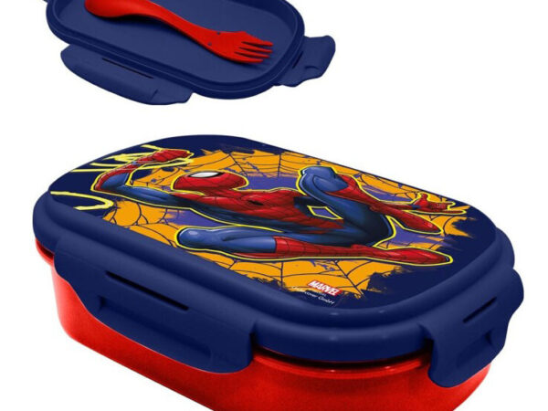 Κουτί σάντουιτς + σετ μαχαιροπίρουνων Spiderman Web-Slinger