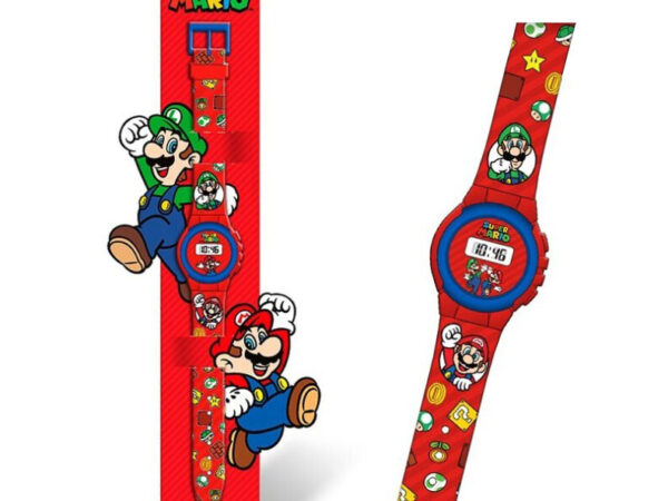 Ψηφιακό ρολόι Super Mario
