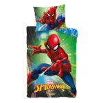 Παιδικό κάλυμμα κλινοσκεπάσματος Spiderman City Lights 100-135 cm, 40-60 cm - Image 2