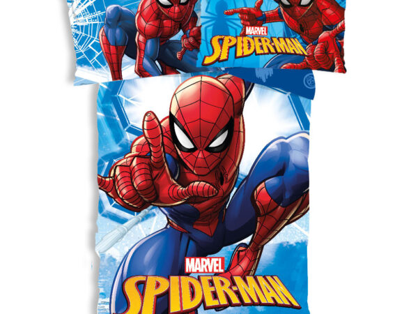 Σετ παιδικών κλινοσκεπασμάτων Spiderman Webmaze 100-135 εκ., 40-60 εκ.