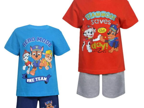 Κοντή παιδική πιτζάμα Paw Patrol 3-8 ετών