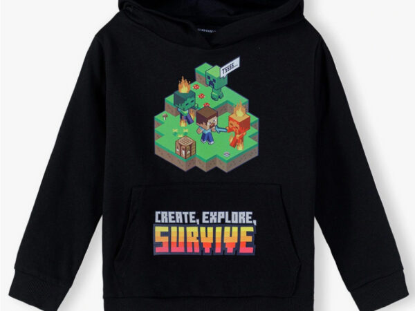 Παιδικό φούτερ Minecraft 6-12 ετών