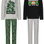 Μακριές παιδικές πιτζάμες Minecraft Survive 6-12 ετών