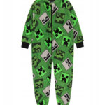 Μακριές παιδικές πιτζάμες Minecraft, συνολικά 3-10 ετών