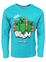Παιδικό μπλουζάκι με μακριά μανίκια Minecraft Creeper, για 6-12 ετών - Image 2