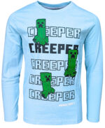 Παιδικό μπλουζάκι με μακριά μανίκια Minecraft Creeper, για 6-12 ετών - Image 4