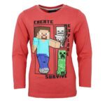 Παιδικό μπλουζάκι Minecraft με μακριά μανίκια, για ηλικίες 6-12 ετών - Image 4