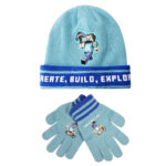 Σετ παιδικού σκούφου + γαντιών Minecraft Build 54-56 εκ. - Image 2