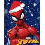 Χριστουγεννιάτικη κουβέρτα Spiderman Snowing fleece 100x140εκ.
