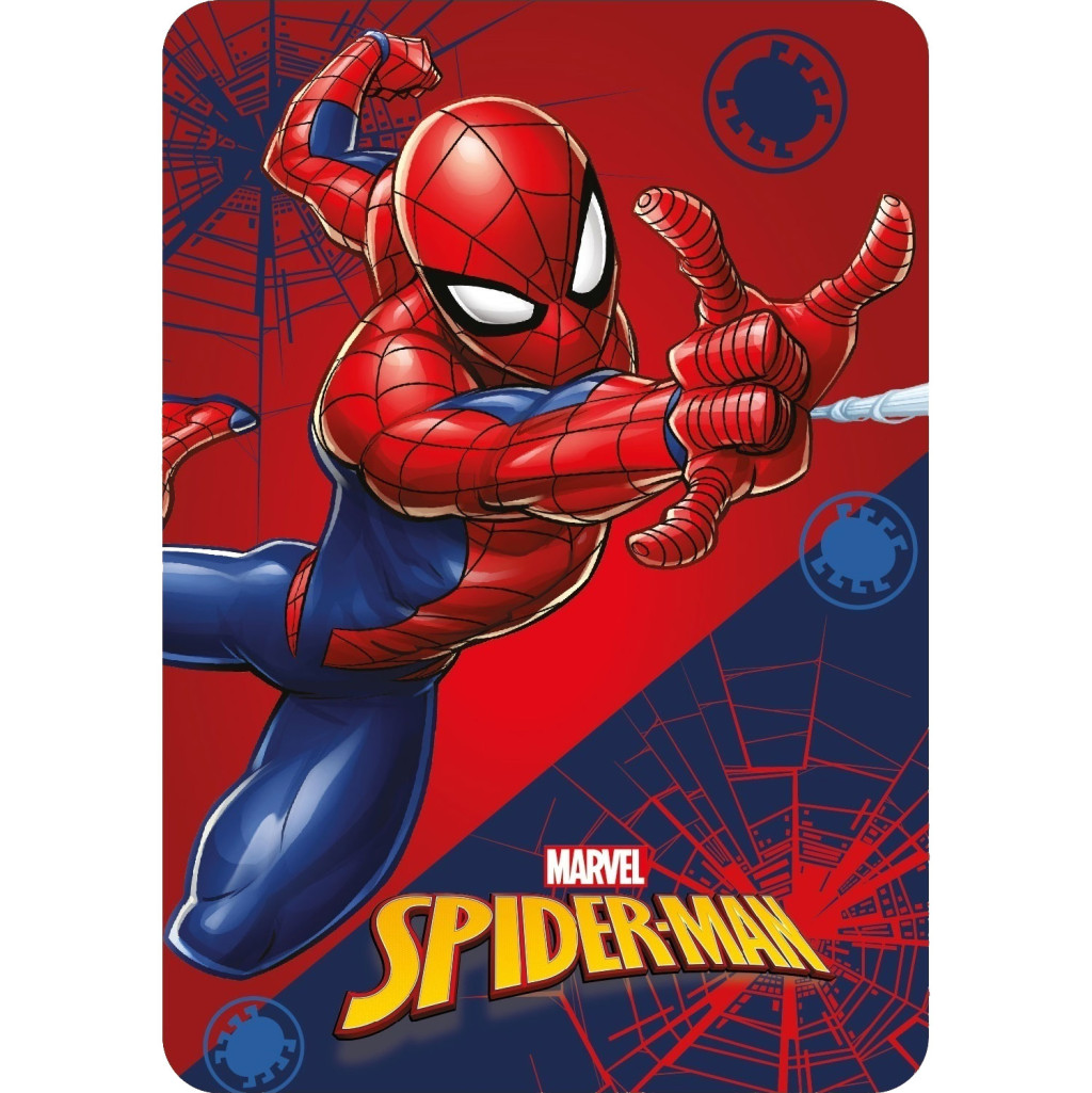 FML352358 Κουβέρτα fleece Spiderman Strike 100x140εκ. - Image 1
