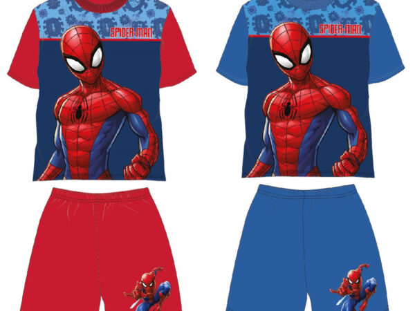 Παιδική κοντή πιτζάμα Spiderman Web 3-8 ετών