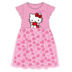 Παιδικό καλοκαιρινό φόρεμα Hello Kitty Heart 2-6 ετών - Image 2