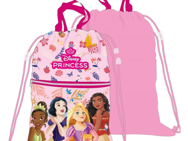Αθλητική τσάντα Disney Princess Power Deluxe, σάκος γυμναστικής 45 εκ.