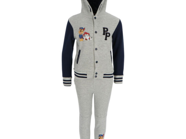 Παιδική φόρμα Paw Patrol Grey Pups, σετ τζόκινγκ 2 - 8 ετών / 92 - 128 cm