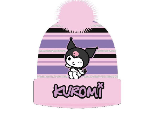 Παιδικό σκουφάκι Kuromi Pink