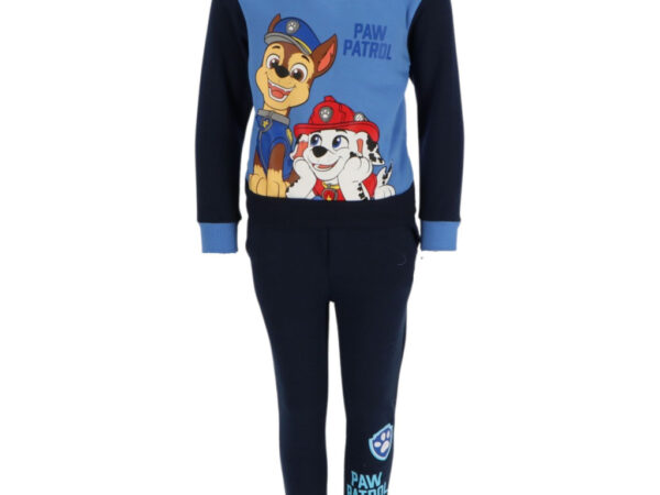 Παιδική φόρμα για αγόρια Paw Patrol Blue, σετ τζόκινγκ 2 - 8 ετών / 92 - 128 cm