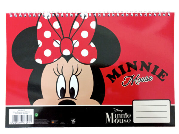 Μπλοκ σχεδίασης Disney Minnie Nomadic Spirit A/4 σπιράλ, 30 φύλλα