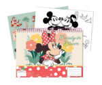 Μπλοκ σχεδίασης σπιράλ Disney Minnie Nomadic Spirit A/4 με 40 φύλλα και αυτοκόλλητα