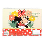 Μπλοκ σχεδίασης σπιράλ Disney Minnie Nomadic Spirit A/4 με 40 φύλλα και αυτοκόλλητα - Image 2