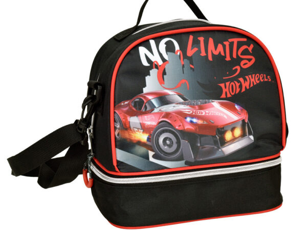 Θερμο τσάντα φαγητού Hot Wheels No limits 21 εκ.