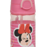 Πλαστικό μπουκάλι Disney Minnie Wink με κρεμάστρα 350 ml