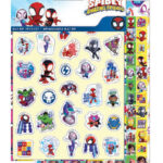 Σετ αυτοκόλλητων Spidey 600 τεμαχίων