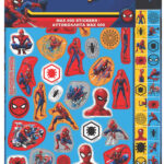 Σετ αυτοκόλλητων Spiderman Dark 600 τεμαχίων