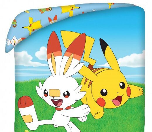 Σετ κρεβατιού Pokemon Field 140 × 200 cm, 70 × 90 cm