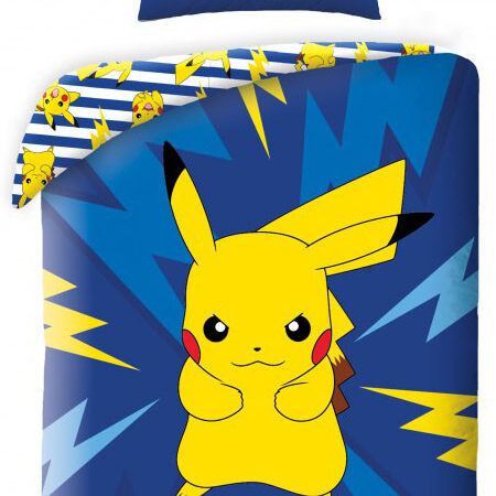 Κάλυμμα κρεβατιού Pokemon Pika-Power 140 × 200 cm, 70 × 90 cm
