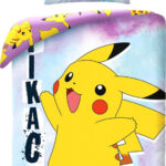 Κάλυμμα σεντονιού Pokemon Tie-dye 140-200 εκ., 70-90 εκ.