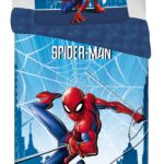 Σετ κλινοσκεπασμάτων Spiderman Skyline 140-200 εκ., 70-90 εκ.
