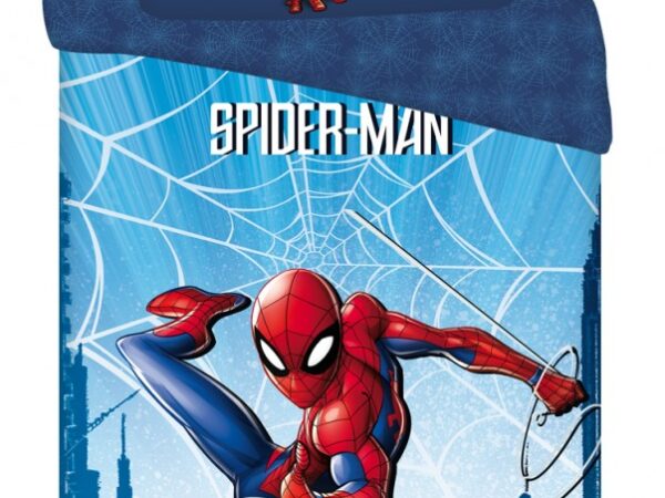 Σετ κλινοσκεπασμάτων Spiderman Skyline 140-200 εκ., 70-90 εκ.