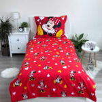 Κάλυμμα σεντονιού Disney Minnie Love & Stars 140-200 εκ., 70-90 εκ. - Image 3