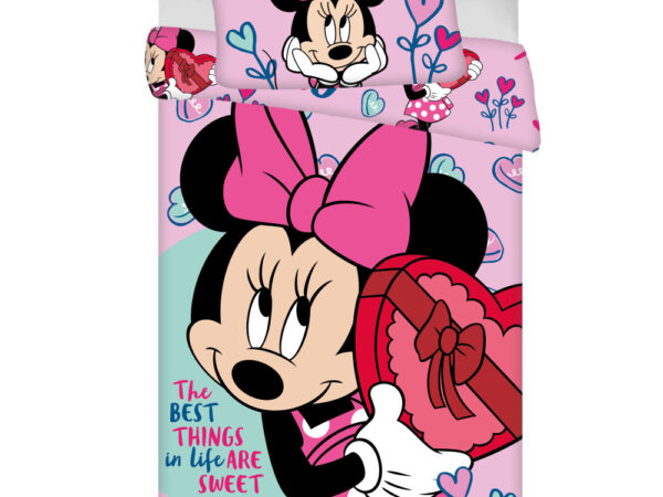 Παιδικά κλινοσκεπάσματα Disney Minnie Sweets 100-135 εκ., 40-60 εκ.