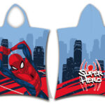 Πόντσο πετσέτας θαλάσσης Spiderman Hero 50x115εκ.