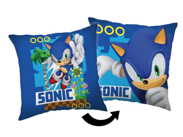 Διακοσμητικό μαξιλάρι Sonic the Hedgehog Coin Chase 40x40 εκ.