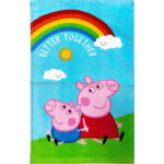 Πετσέτα χεριών/προσώπου Peppa Pig Together 30x50 εκ.
