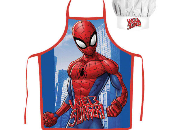 Παιδική ποδιά Spiderman Web Slinger σετ 2 τεμαχίων