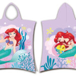 Ποντσο πετσέτας Disney Princess Ariel Pink 50x115 εκ.