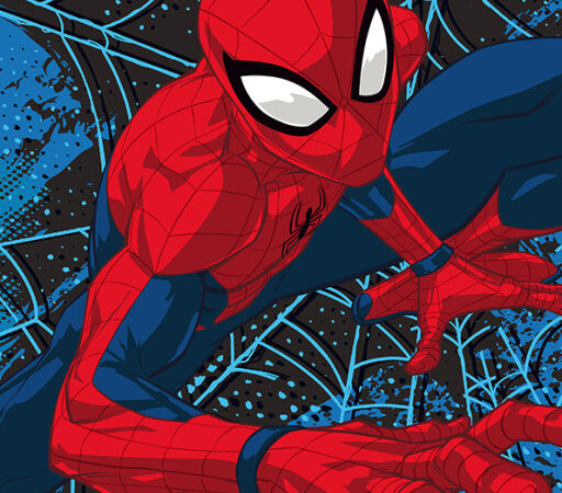Πετσέτα μπάνιου Spiderman Spider-Verse, πετσέτα θαλάσσης 70x140cm (Γρήγορο στέγνωμα)