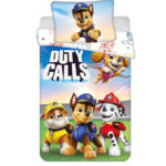 Παιδικό κάλυμμα σεντονιού Paw Patrol Duty Calls 100-135cm, 40-60cm