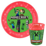 Σετ φαγητού Minecraft Party micro premium