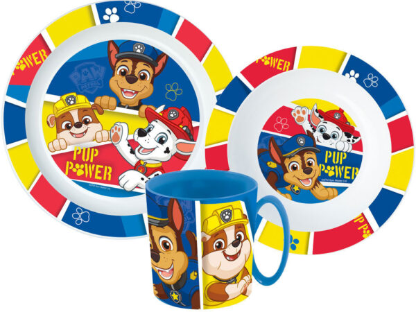 Σετ φαγητού Paw Patrol Pup Power με κούπα 350 ml